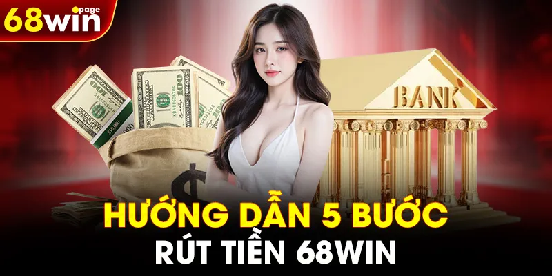 Hướng dẫn 5 bước rút tiền 68WIN