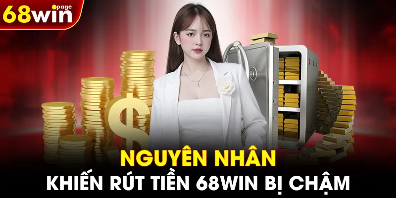 Nguyên nhân khiến rút tiền 68WIN bị chậm