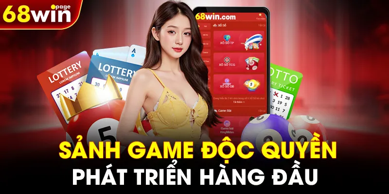 Sảnh game độc quyền, phát triển hàng đầu