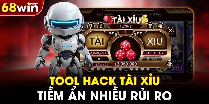 Tool hack Tài Xỉu tiềm ẩn nhiều rủi ro