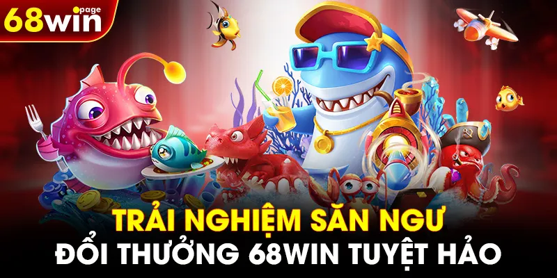 Trải nghiệm săn ngư đổi thưởng 68WIN tuyệt hảo
